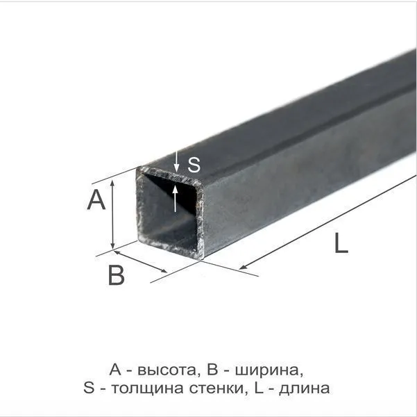 Труба профильная 50х50х3 Ст3пс ТУ 1373-002-71251680-2014 - 0